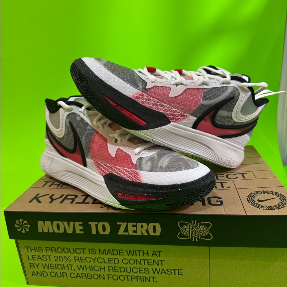Nike Kyrie 8 White University Red Size Men’s 10 New In Box! Clean!